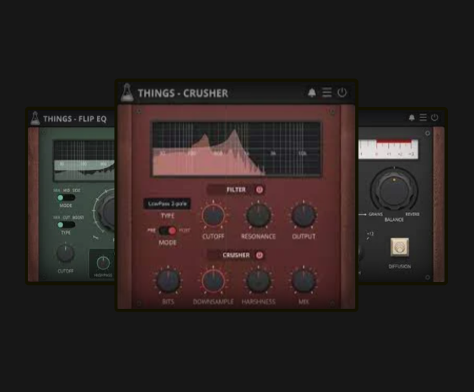 AudioThing Things TRIO Bundle     (Crusher + Flip EQ + Textur